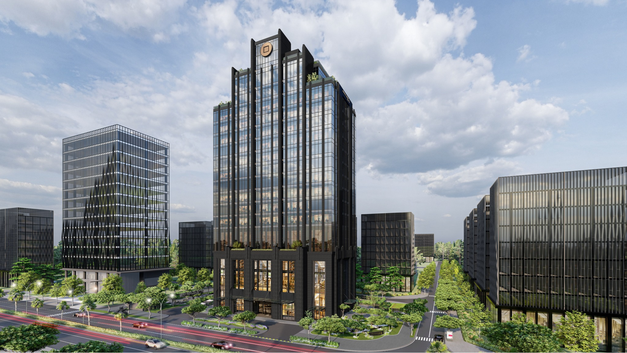 Tòa nhà văn phòng Oriental Square hạng A nổi bật tại quận Bắc Từ Liêm​