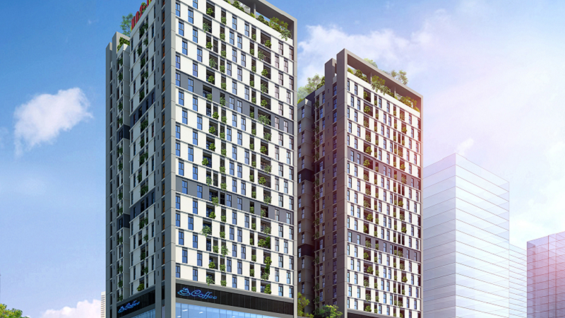 Tòa nhà văn phòng N02-T1 Ngoại Giao Đoàn hạng B tại Bắc Từ Liêm