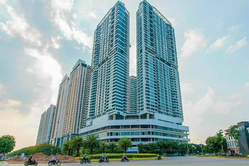 Tòa nhà văn phòng Han Jardin Ngoại Giao Đoàn  hạng B tại Bắc Từ Liêm​