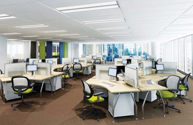  Các tòa nhà hạng B được xây dựng với thiết kế hiện đại, trang thiết bị cơ bản đầy đủ